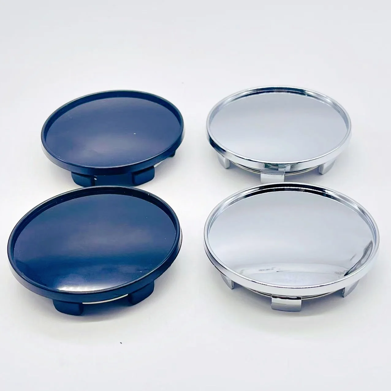

4pcs Blank Car Wheel Center Caps 69mm Rim Hubcaps Dust Cover No Emblem Badge No Logo Wheels Hub Cap Replace Car Accessories
