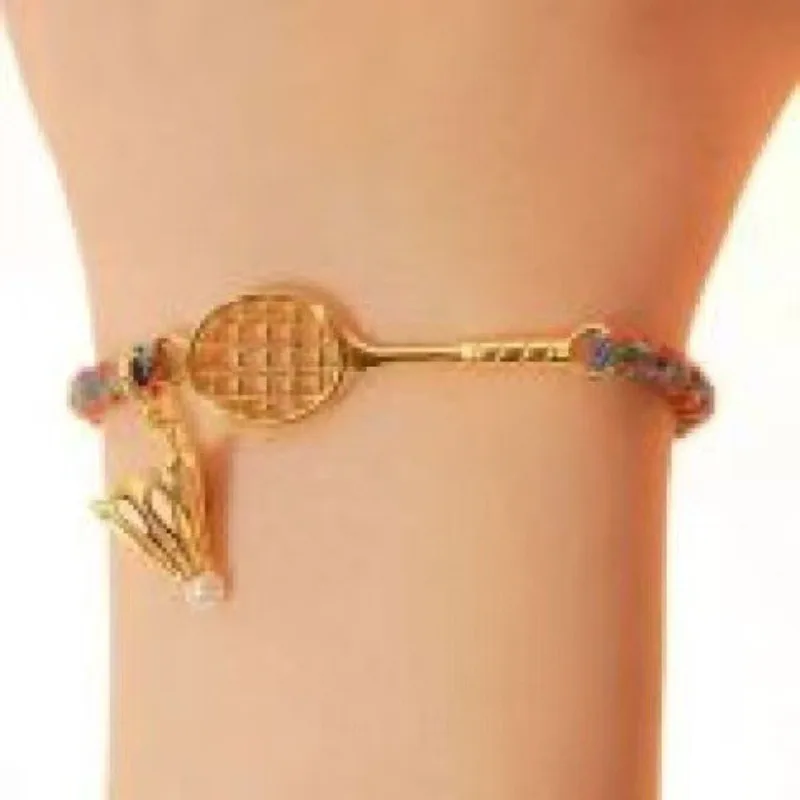 Anime Badminton Women Bracelet Weave Bracelets Woman Fashion High Quality Cute Art Cosplay Sporty Chain Bangles Gift Armband