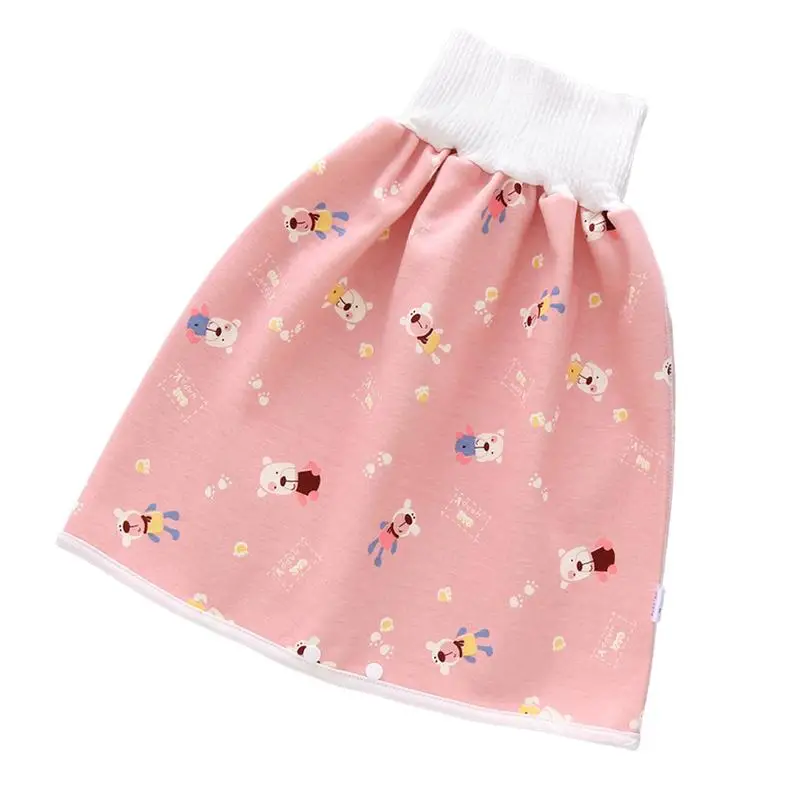 

Baby Diaper Skirts Unisex Waterproof Diaper Shorts Anti Bed-Wetting Washable Baby Cloth Diaper For Baby Boy And Girl Night Time