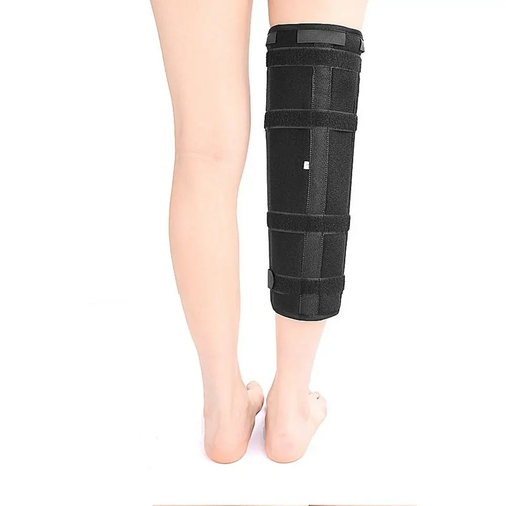 

Фиксация Детский ремень для ног Стальная пластина Поддержка Дышащая шина для ног Регулируемая износостойкая защита колена