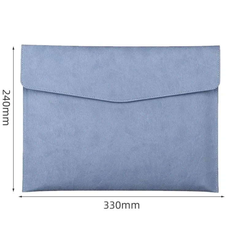 Business Multifunktionale Magnetische Ordner-Tasche mit Großer Kapazität A4 Leder-Aktenmappe Büro-Aufbewahrung Dokumententasche – Detail 1