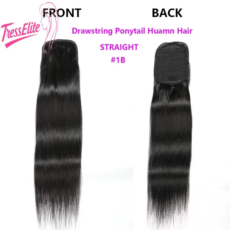 

Парик из натуральных волос ПРЯМОЙ P4/27, регулируемый хвост на шнурке, хвост, разноцветный выбор, удобный и натуральный