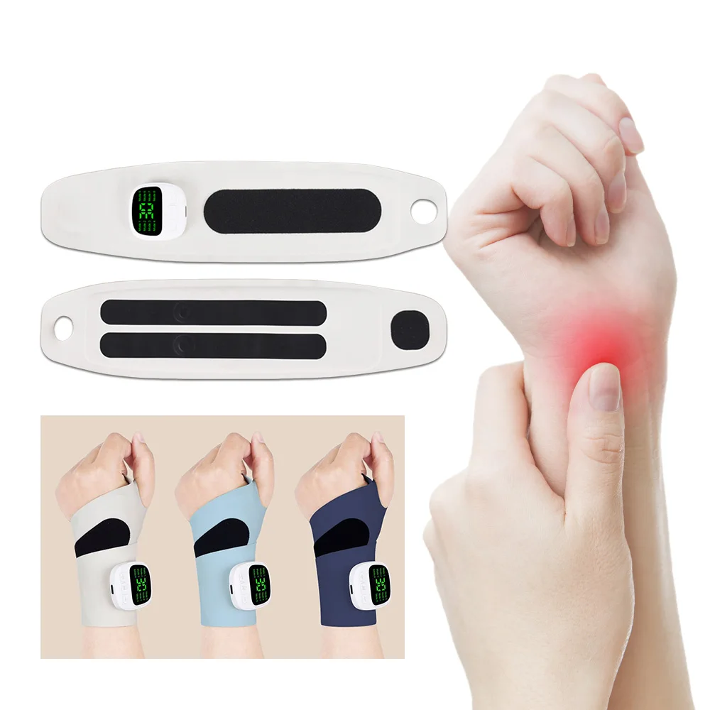 

Rechargeable Cordless Wrist Massager USB Rechargeable Vibration Relieves Tenosynovitis Massager for Carpal Tunnel Fatigue Relief