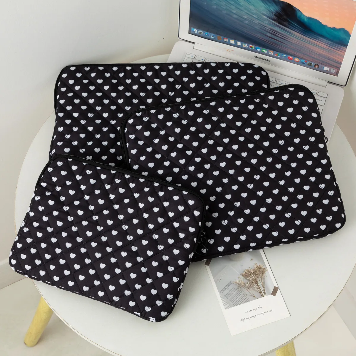 حقيبة كمبيوتر لوحي لجهاز IPad Pro 12 9 11 13 2024 حافظة IPad Air 11 13 5 4 3 10.9 10.2 بوصة 10th 9th 8th Generation Cover Pouch