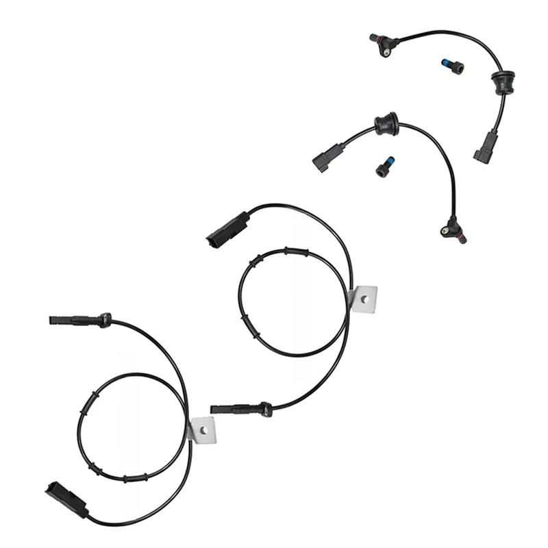 

ABS Wheel Speed Sensor Kit(4 Pcs)-For GMC Terrain 2.4L 3.6L 2010-2017-Part Numbers:520811372, 20711372, 20811371, 20711371