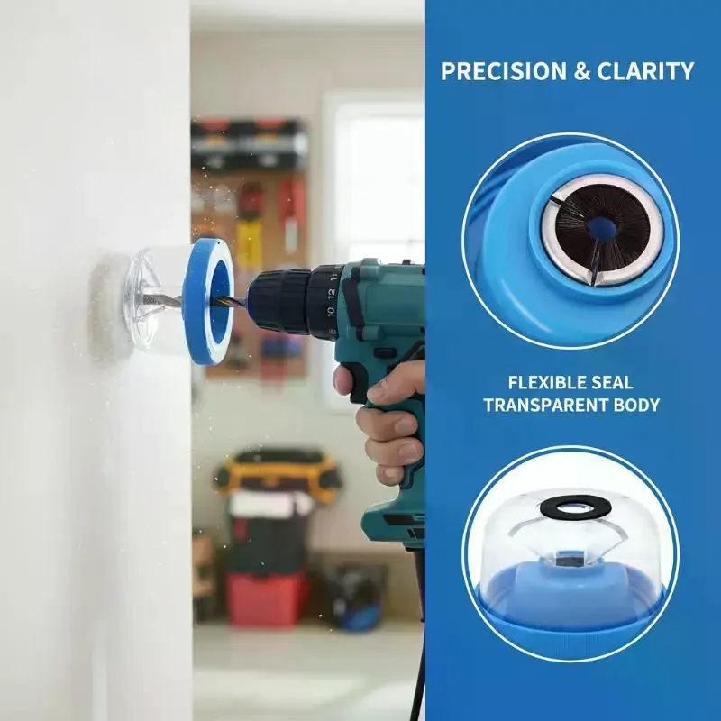 Essential Household Electric Tool Electric Drill Dust Collector Drill Bit Accessories Dust Cover Ash Collection Basin Device
