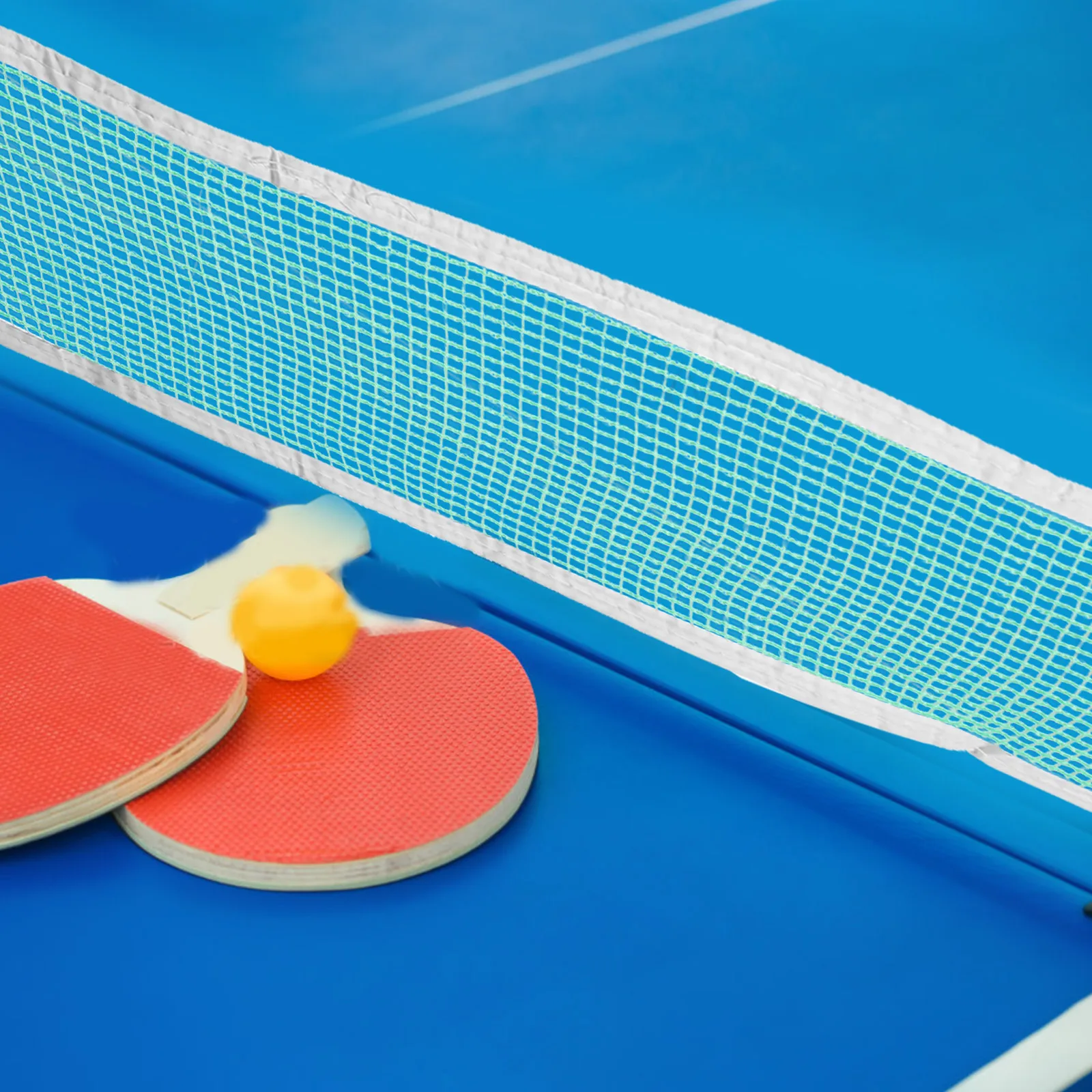 

Table Tennis Net Foldable Replacement Net for Indoor Outdoor Use Portable Pong Nets Sports Ball Netting