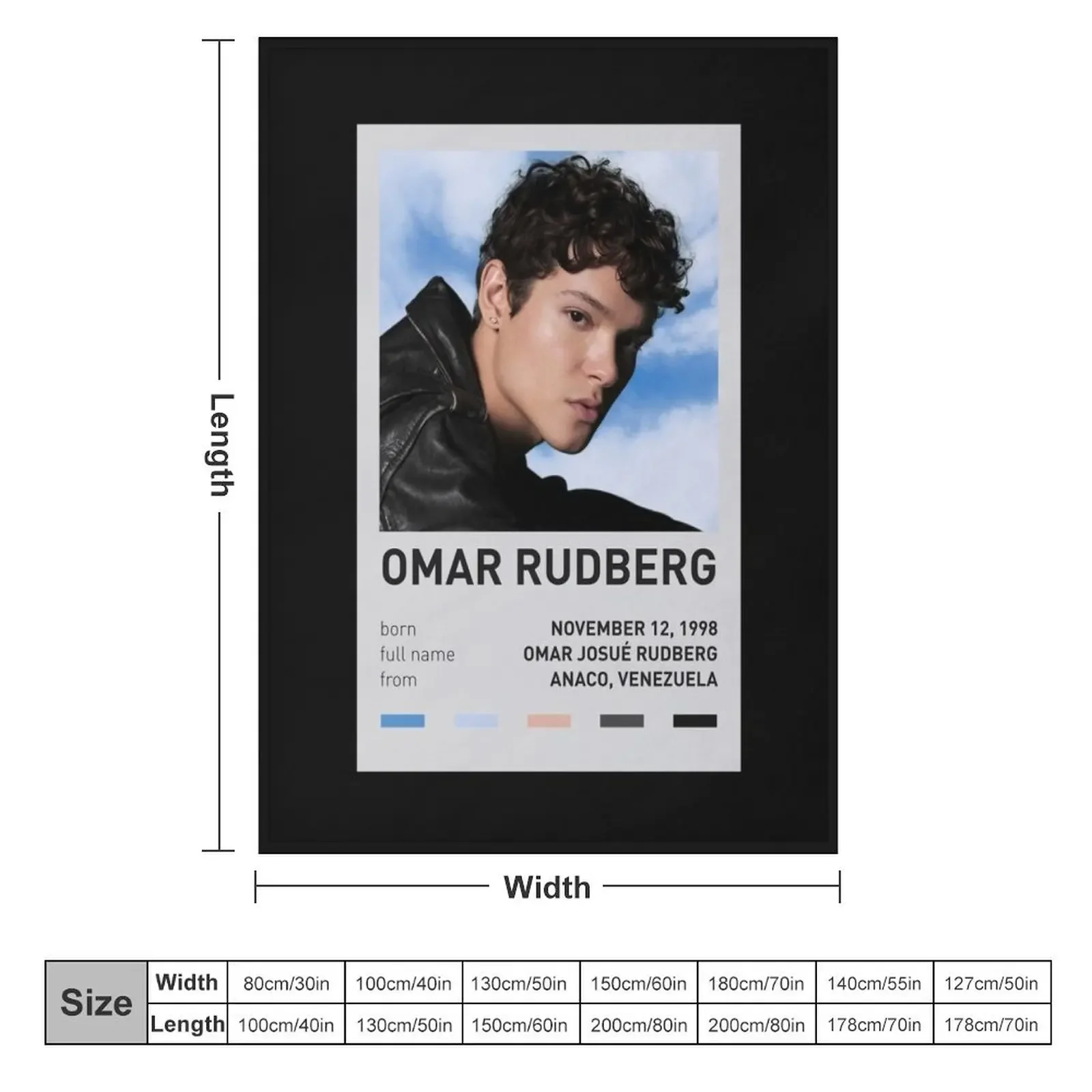 Omar Rudberg Throw Blanket Sleeping Bag Flannels Bed covers Loose Blankets