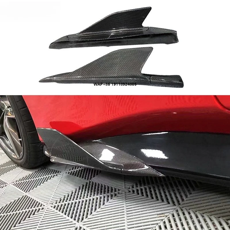 

High Quality Fast Delivery Whole Sale Price Wet Carbon Fiber Cap Side Skirt Body Kits for 488