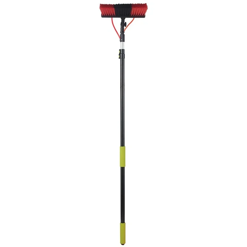 Photovoltaic panel advertising sign cleaning tool water wipe glass telescopic rod lengthened door head exterior wall car wash