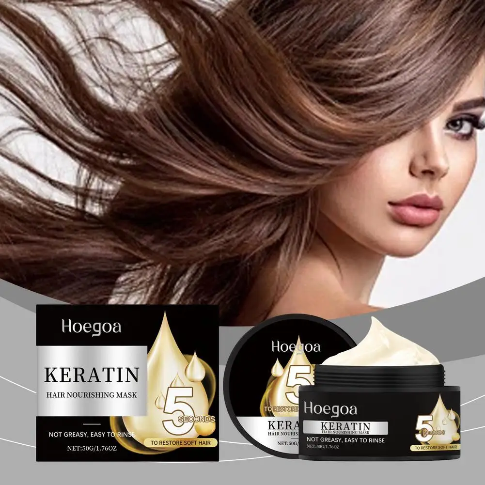 

Collagen Keratin Hair Care Mask Treatment Dry Damaged Hair Revitalize Hair Straighten Soft Smooth Moisturize Care Products