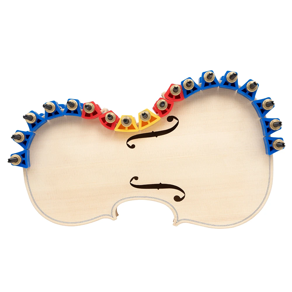 32pcs Violin Glueing clamps Violin Crack Repair clips cello Fixed service clamp Violin Body retaining clip violin repair tools