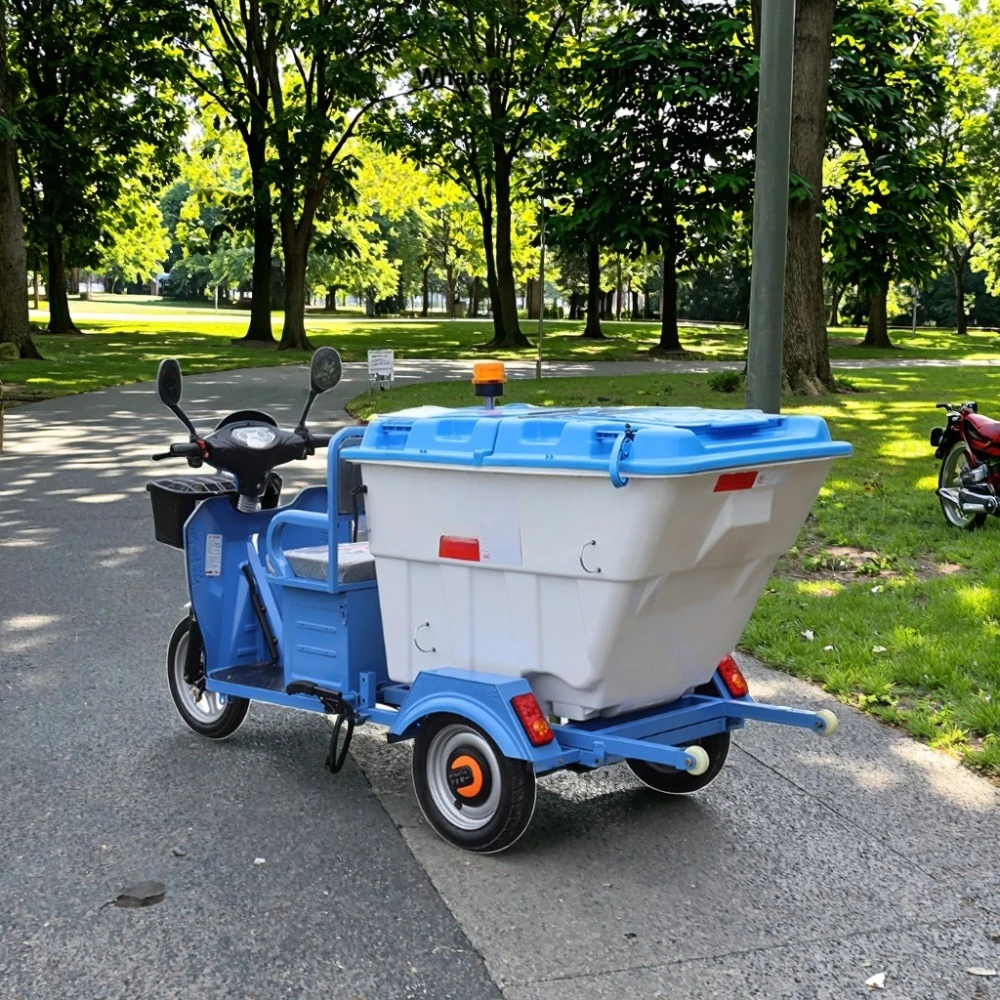 Mini Hippo TR500-1 500L Tricycle Cleaning Vehicle Electric New Garbage Storage Transfer Garbage Collection Truck