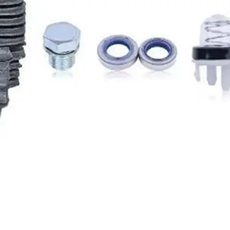 /Cylinder /For /Piston Kit 50mm Bore With Decompression Valve For TS410 TS420 Chainsaw Engine Repair Parts