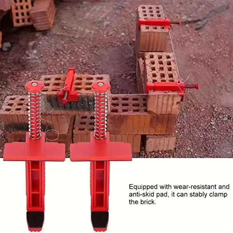 Brick Leveling Line Fixer Bricklaying Measuring Tool Drawing Leveler Engineering Construction Level Ruler Building Tool Set