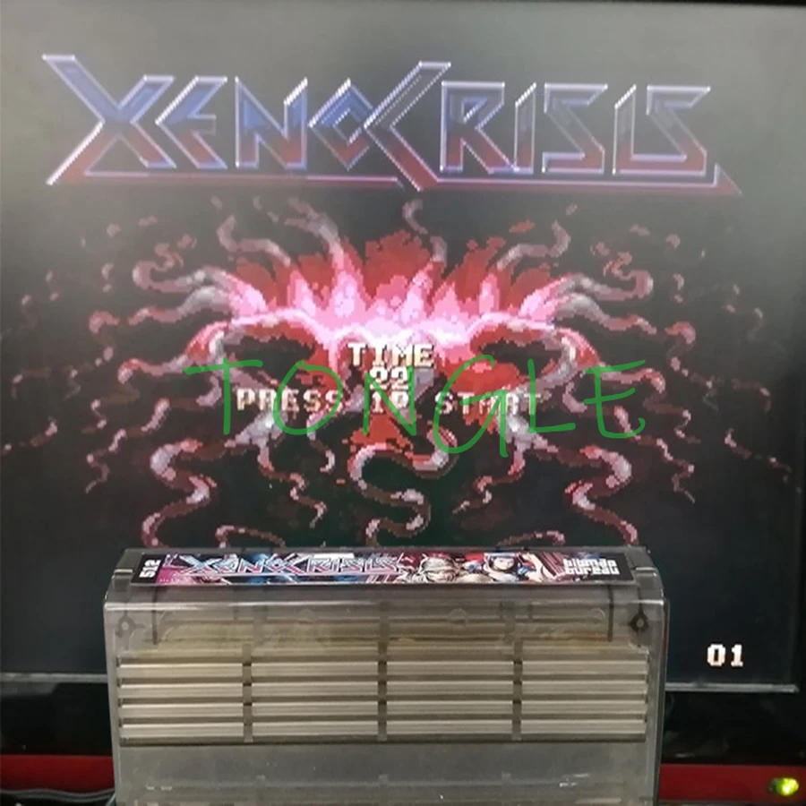 New Arrival Xeno Crisis MVS Game Board Cartridge XenoCrisis NEOGEO SNK Card for Original MVS Motherboard Arcade Game Machine