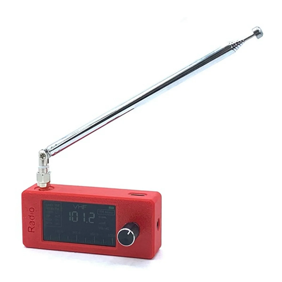 ABJZ SI4732 0.5-108mhz ポータブルラジオ LSB USB AM FM FM/AM ラジオ 9.9KHz-181MHz アンテナ付きオールバンドラジオ受信機