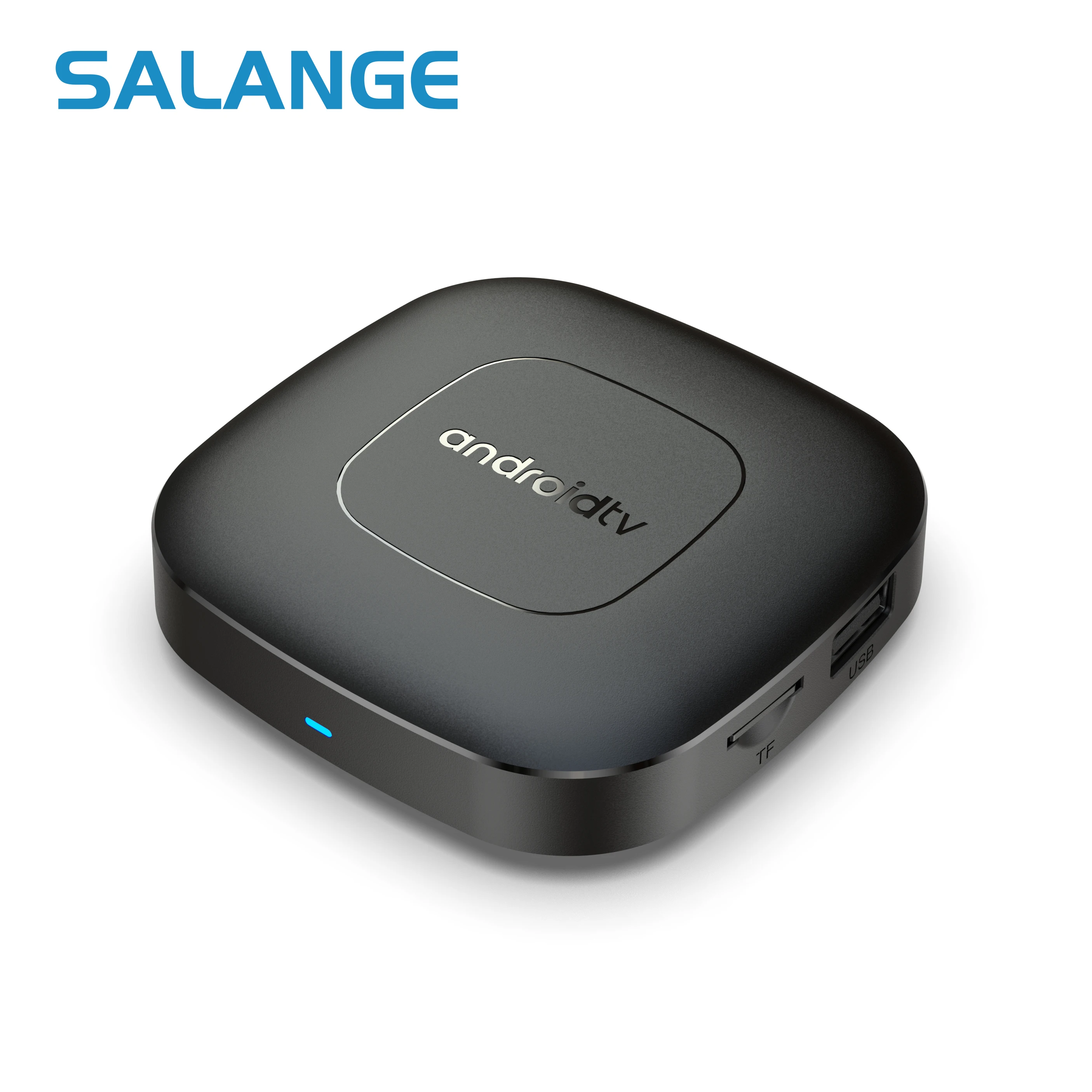 Salange TV BOX Mortal T1 8G 16G Android 13 OS Smart Consoles 4K 8K H313 WIFI BT5.0 Support TVBOX with 2 USB 2.0 1 HDMI 2.0 Ports