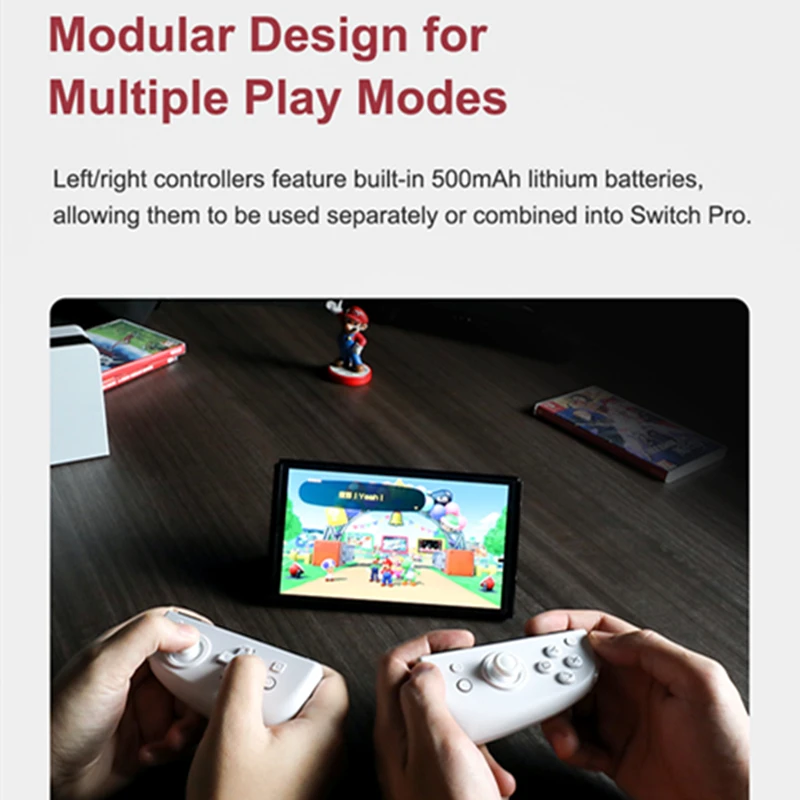 MOBAPAD S1 HD / S1 S para Nintendo Switch OLED Joypad com console de joystick Hall para Switch NS OLED Gamepad BLACK PINK WHITE