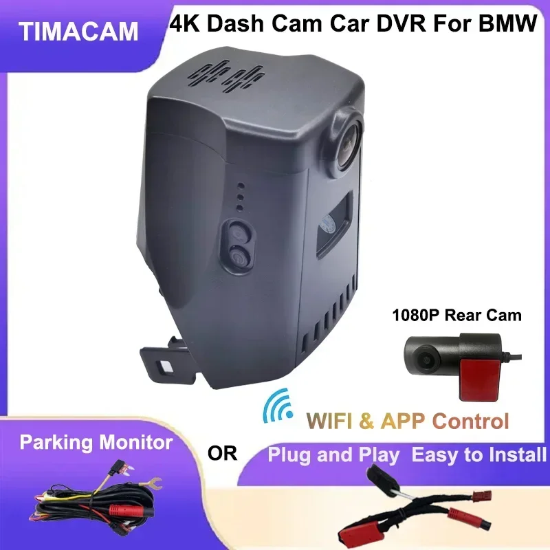 TIMACAM Car Dvr For BMW 5 6 7 series G30 G31 520i 530i 540i m550i 520d 530d 540d G11 G12 GT G32 M5 F90 G32 Dash Cam Camera 4K