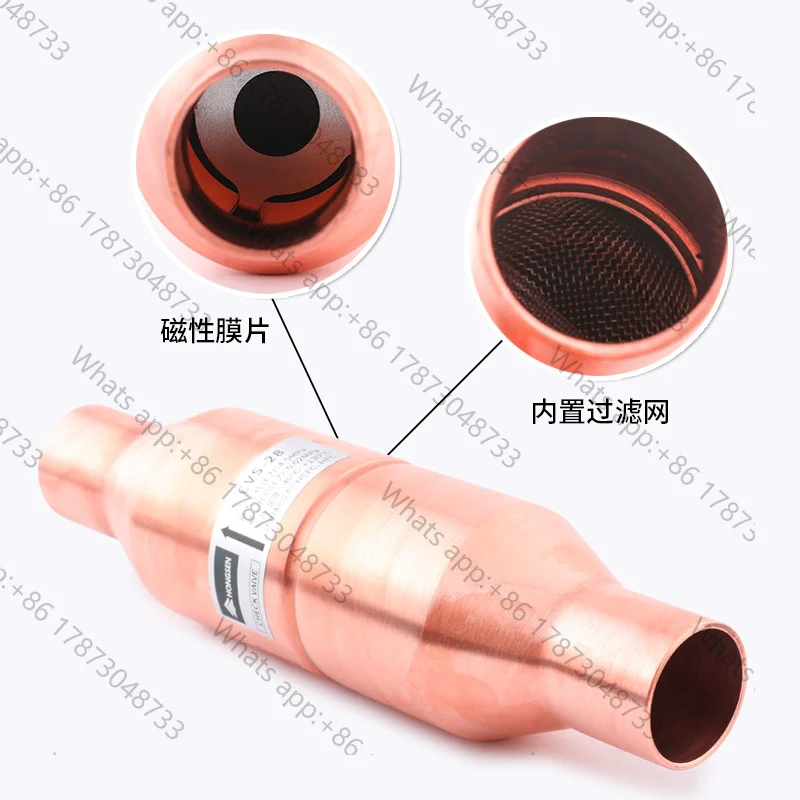 CVS diaphragm check valve air conditioning cold storage unit refrigeration snow straight through pipe diameter