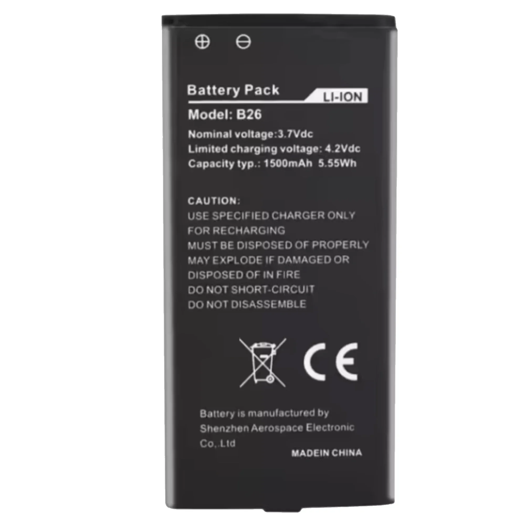 Original Battery Real Capacity 1500mAh B26 Battery For Caterpillar CAT B26 Mobile Phone High Quality Battery New Production Date