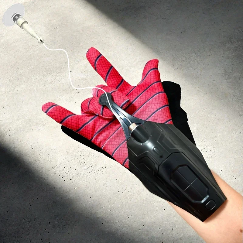 

Spider man Launche Web Shooters Wrist Launcher Toy Shooters Peter Parker Cosplay Props Shooting Device Toys For Children Gifts