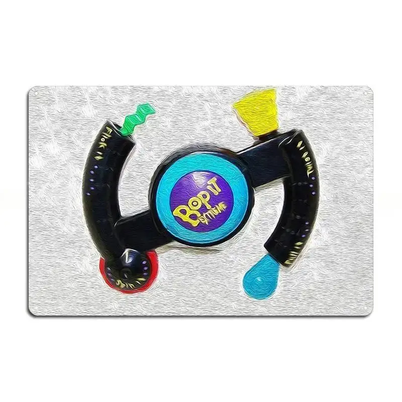 Bop It Extreme-letrero de Metal, decoración de cine Vintage, placas de carteles de estaño para el hogar, arte de pared, impresiones de películas Retro