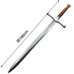 Big 1:1 Sword 104cm Weapon Movie Cosplay Sword Prop Role Play Gift Safety PU Winter Frost Wolf Sword 104cm