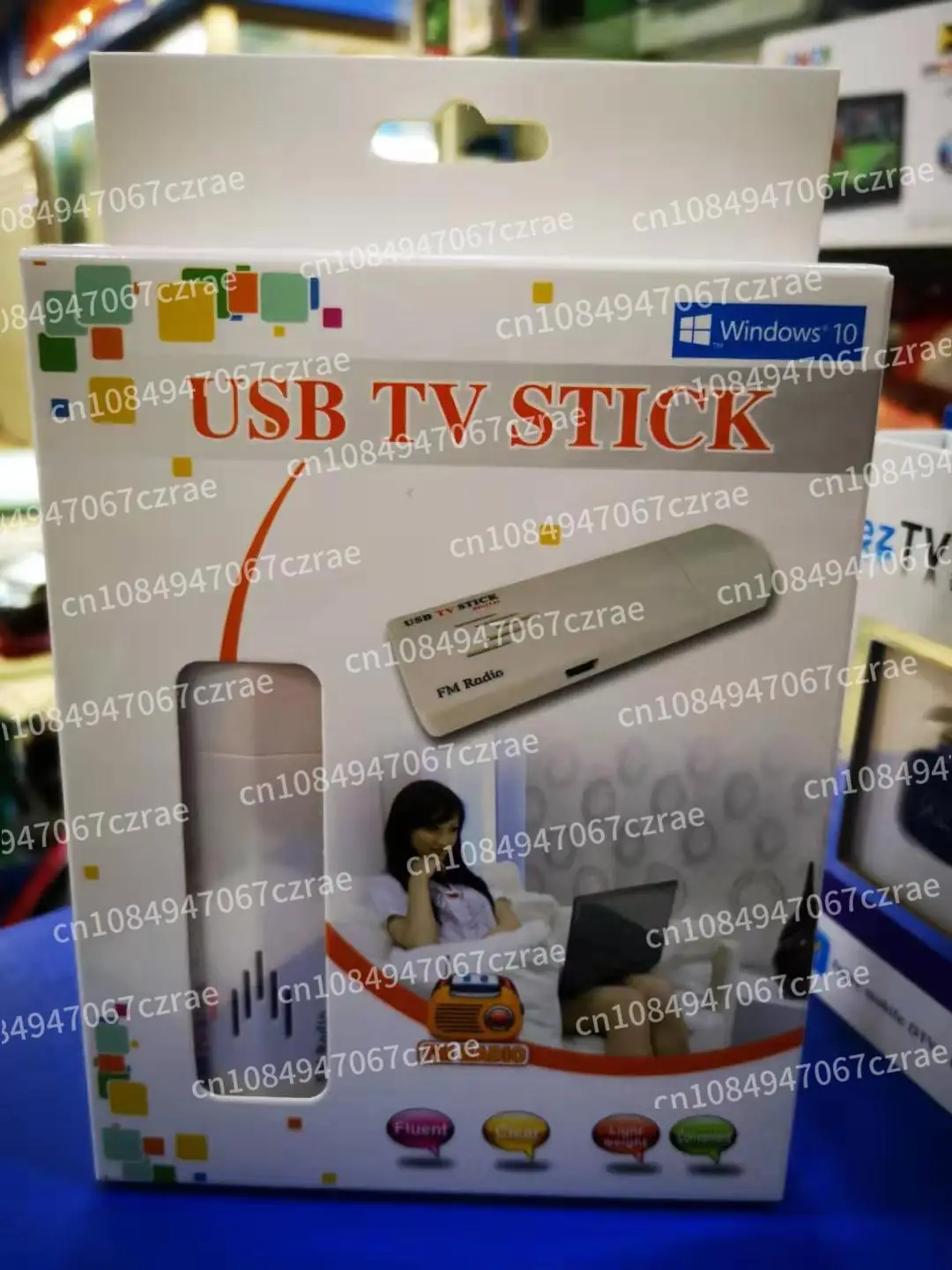 USB TV Card, TV Box, Computer As TV, Notebook Plugged Into Wired Closed-circuit TV, Support Win10