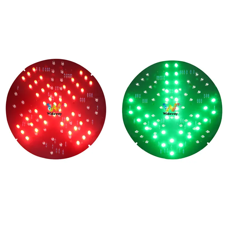 Round Design PCB Board and led for High Brightness 220V 200mm LED Traffic Light Replacement Only PCB board and LED, no housing
