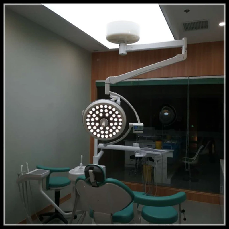 Hanging type, operating lamp, dental LED shadowless lamp, medical and aesthetic operating room lamp, overall reflection