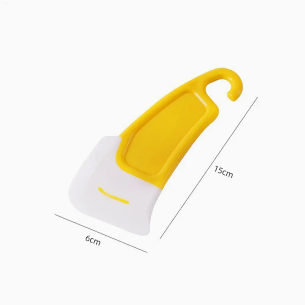Cleaning Spatula Kitchen Scraper Soft Blade Scraper Brush Dirty Pan Pot Dishes Cleaner Tools Cooking Baking Tool Kitchen Gadget view 6