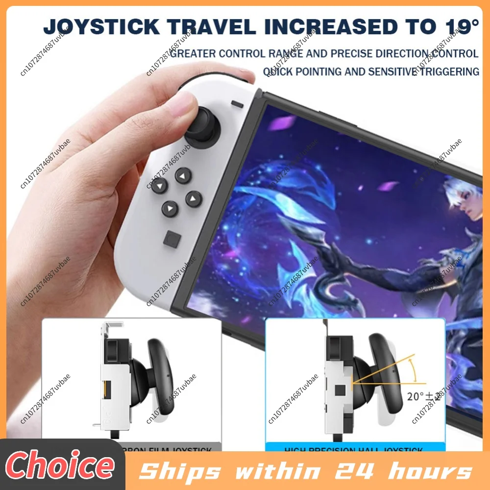 2/4PCS Hall Sensing Joystick Higher Sensitivity 3D Analog Stick Sensor Potentiometer Module for Swicth/Switch OLED/Switch Lite