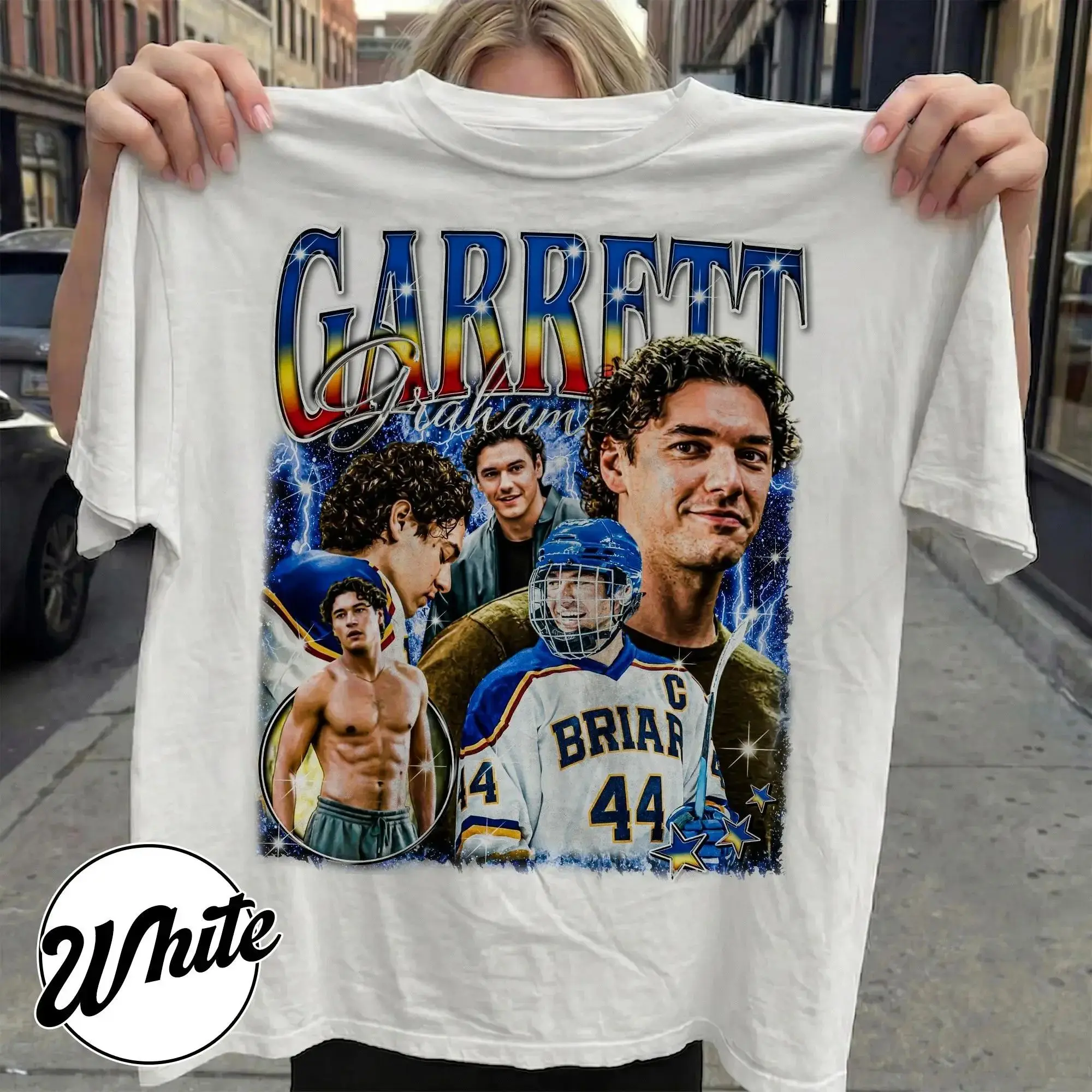 Off Campus TV Series Garrett Graham T-shirt Summer Y2k Fashion Clothing Vintage Fashion Tee Casual Loose Streetwear Unisex