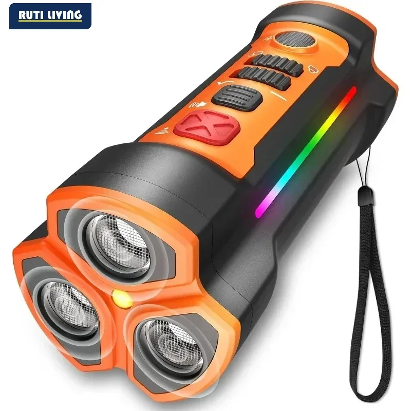Dog Bark Deterrent Devices Enhanced Ultrasonic Anti Bark Device for Dogs Triple Sonic Emitters Much Better