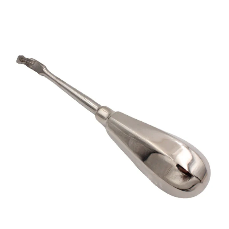 1pc Dentistry Root Elevator Metal Handle Cross Broken Crown Remover Tooth Crown Spreader Drill Dental Restoration Forcep