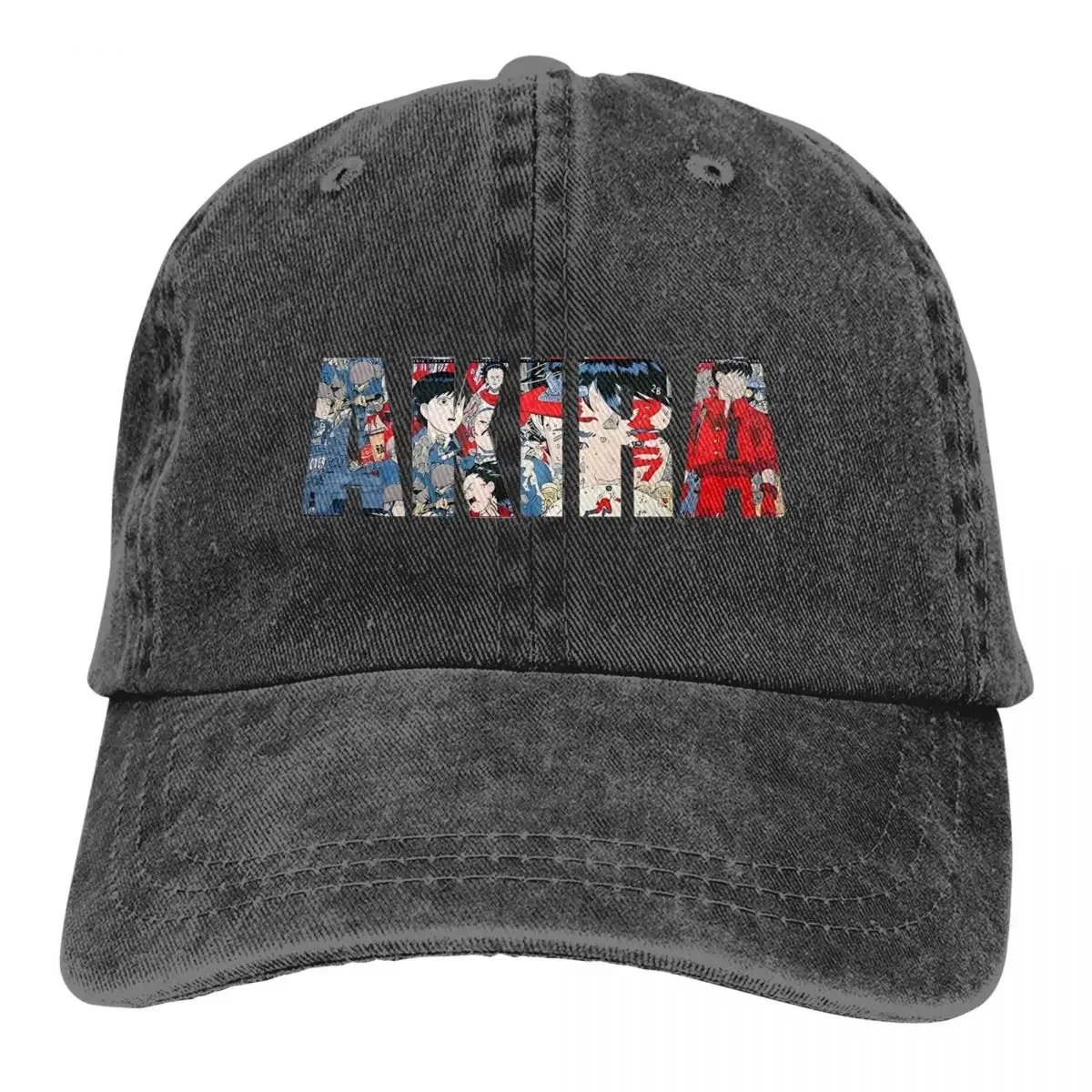 

Akira Baseball Cap Casual Distressed Washed 80s Movie Anime Manga Vintage Headwear Men Women Outdoor Summer Hats Cap