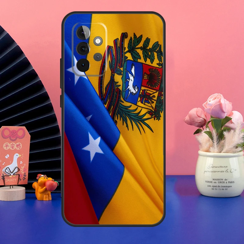 Venezuela Flag Coat Of Arms Case For Samsung Galaxy A54 A34 A24 A14 A73 A53 A33 A23 A13 A52 A32 A22 A12 A51 A71 Cover