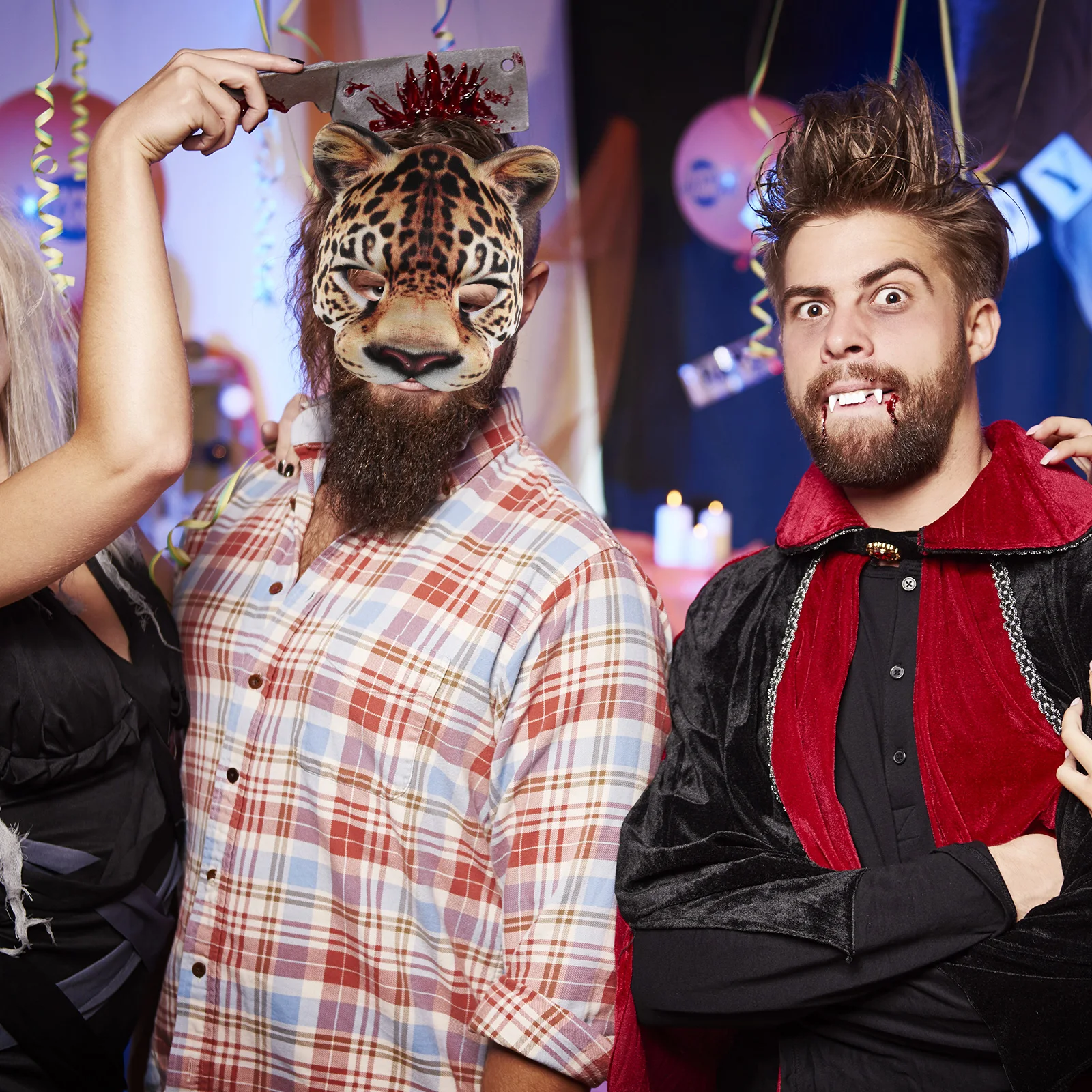 

Leopard Mask The Animal Masquerade Role- Play Mascarade Beautiful Masks Party Favors Clothing Baby