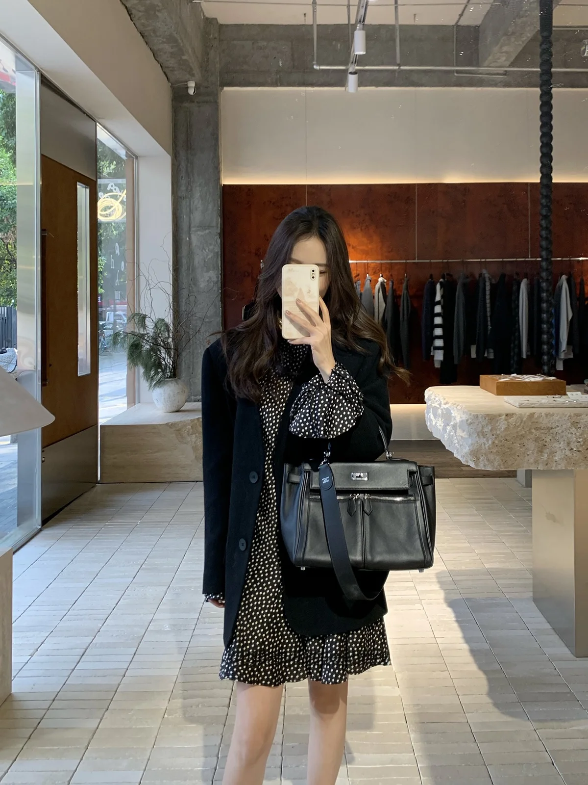 

Retro Woolen Suit Jaet with Large V-Ne And Fringe for Commuting High nce Sister HiMei Song Monopoli