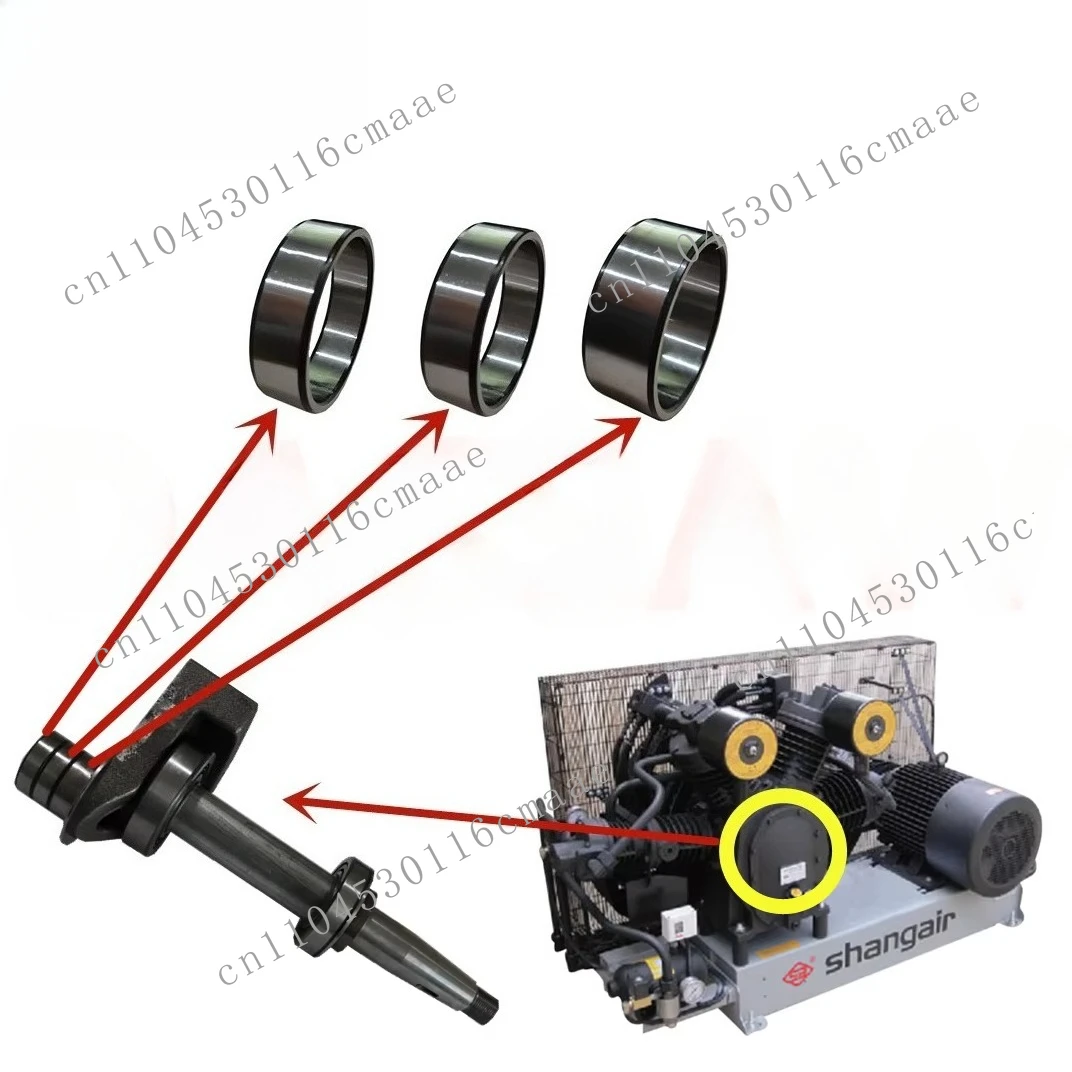 Shang Air Compressor Spare Parts Metal Crankshaft/ Piston/ Connecting Rod Model 09WM 34SH 09SH 83SH Compatibility