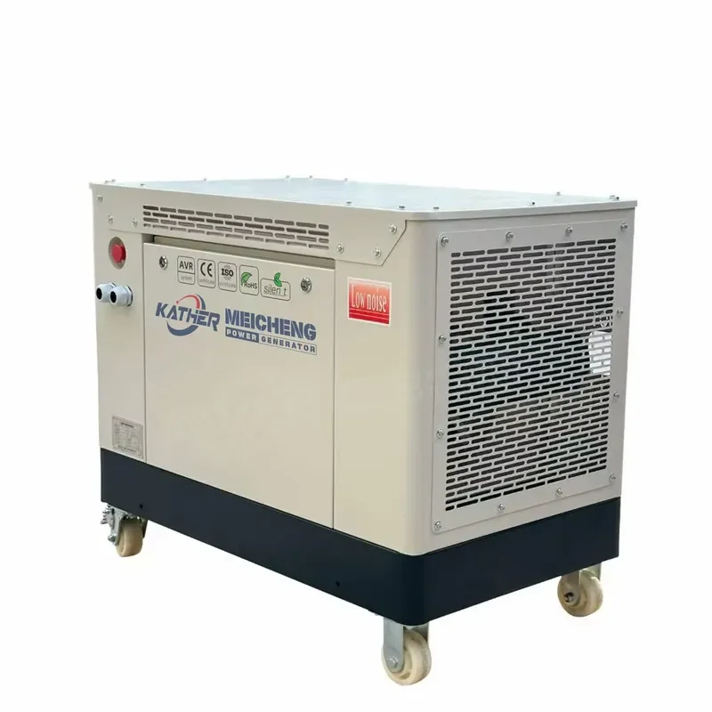 Low Noise Natural Generators Set 5kW 8kW 10kW 12kW 15kW 20kW Petrol/LPG/LNG Silent Generador Emergency Backup