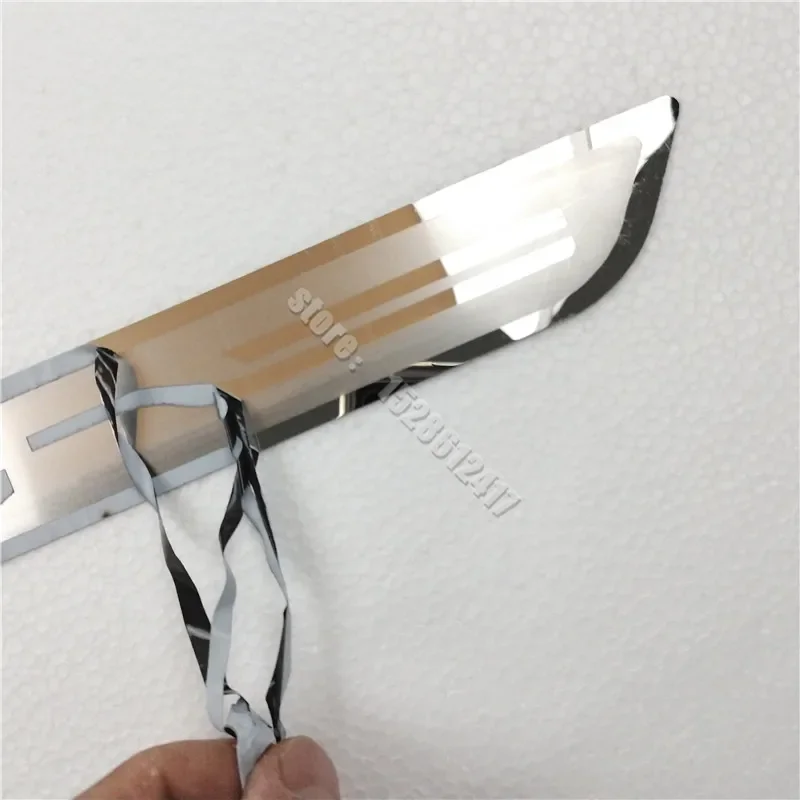 4PCS For KIA SPORTAGE Hev 2020-2024 Car Styling Stainless Steel Door Sill Scuff Plate Stickers Auto Accessories