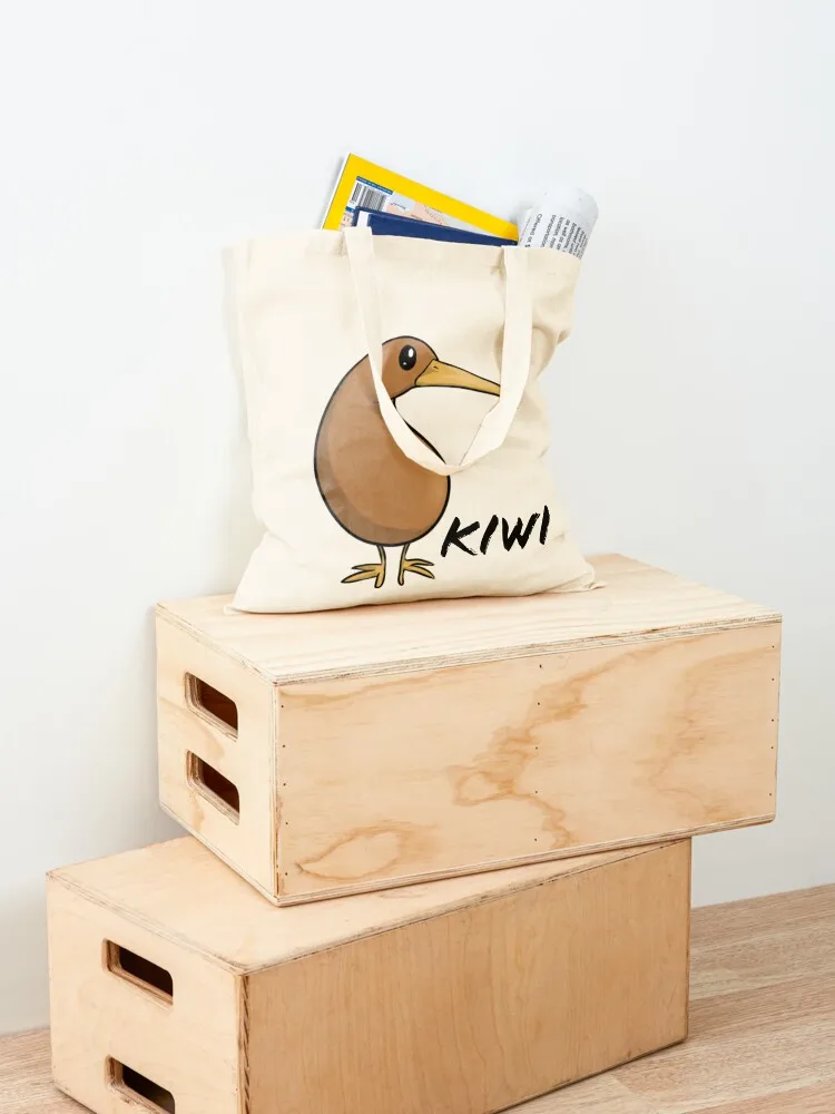 Kiwi - not a fruit Tote Bag tote bag custom Women bags reusable shopping bags canvas shopping bag