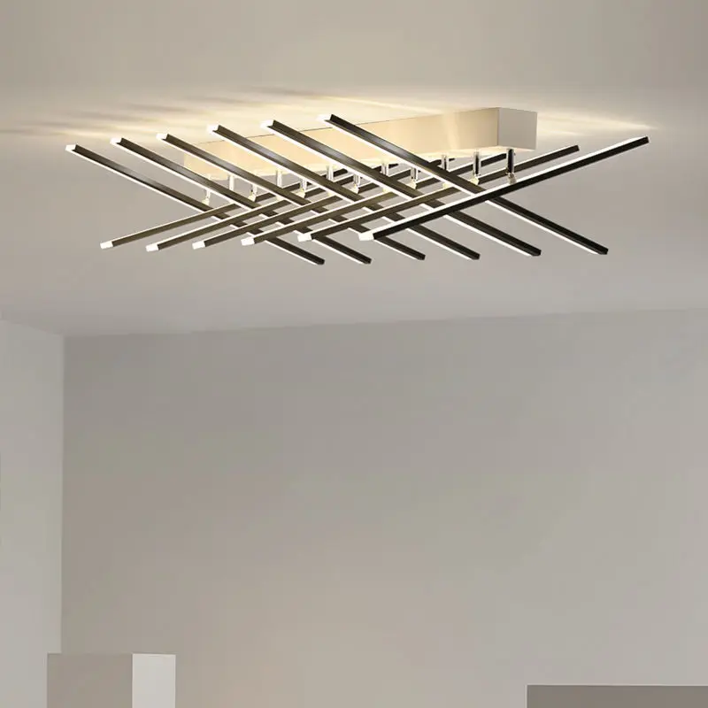 Imagem -02 - Nordic Moderno Led Luz de Teto Lustre para o Quarto Jantar Sala Estar Minimalista Criativo Lâmpada do Teto Luminária Interior