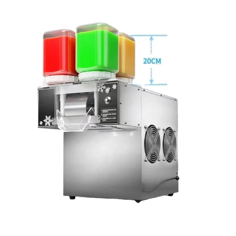 Wholesale Countertop Snow Cone Ice Shaver Electric Snow Ice Maker Shver Machine for Snack Bar