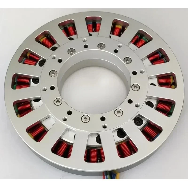 

14810 Large Hollow Shaft 700W Ultra-low Speed Disc Brushless DC Motor Flat Thin Motor + Driver Hot sales