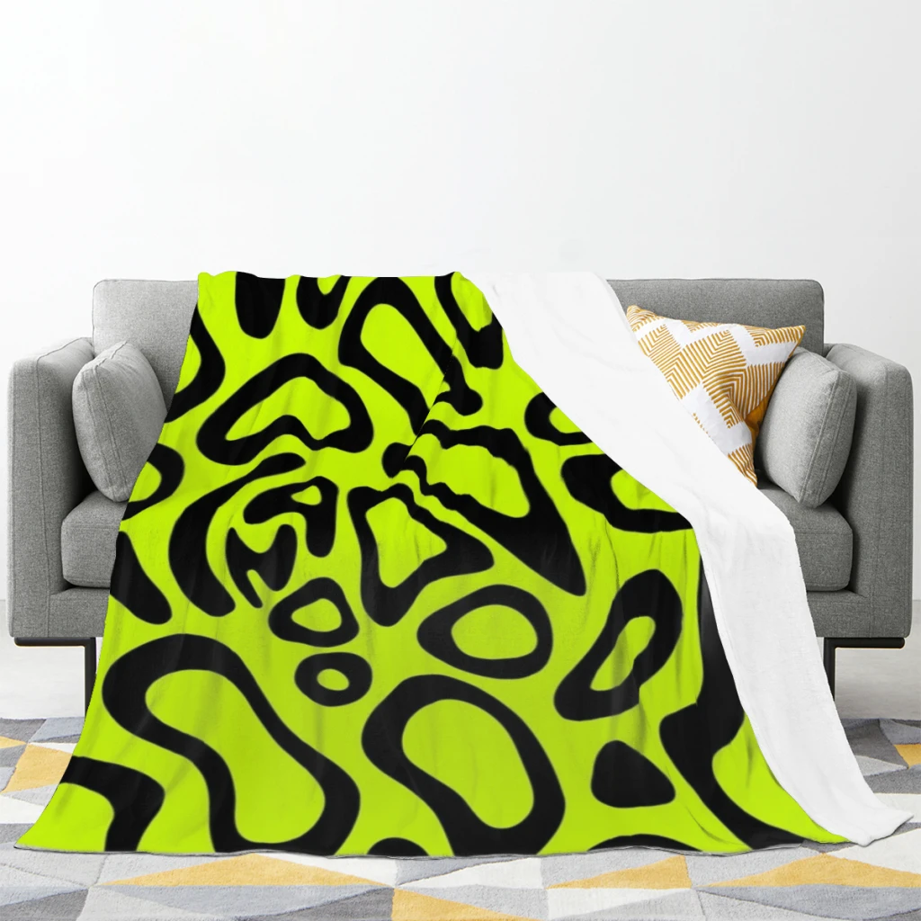 Lando Norris 2024 Helmet Pattern Black Blanket Style Home Textile Flannel Soft Throw Blanket Bedding Sofa Cover for Kids Gift