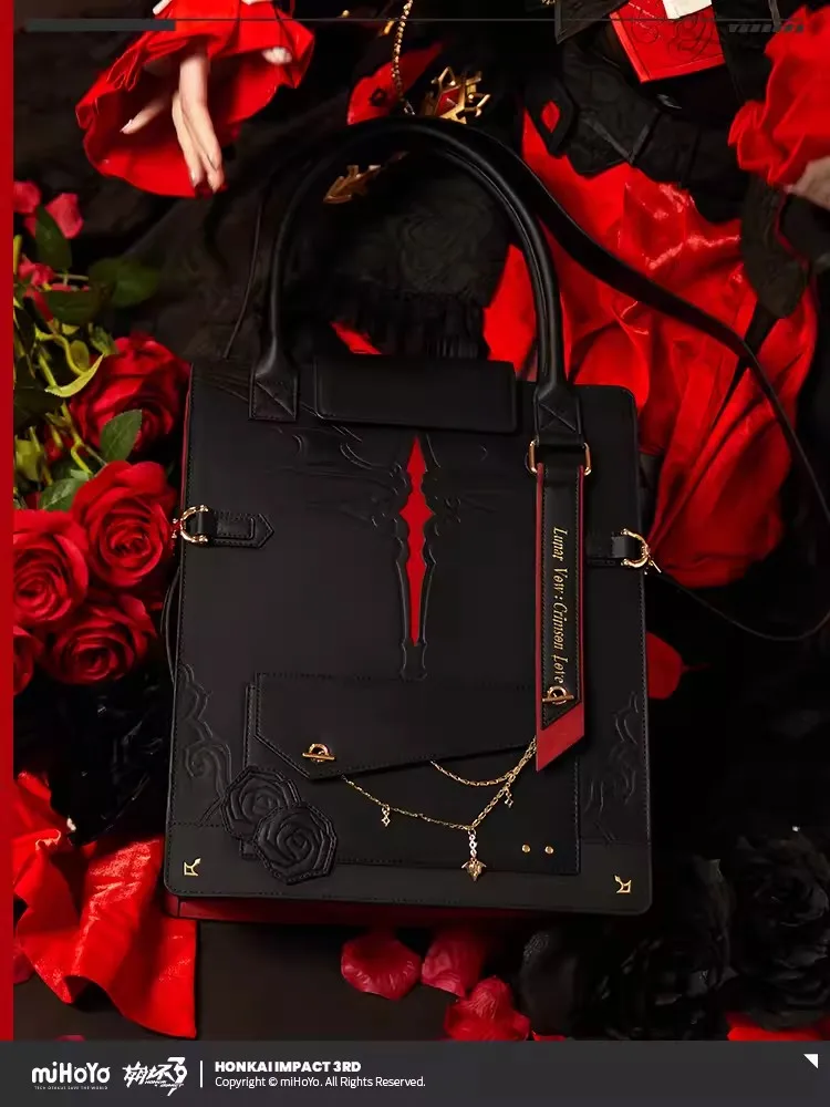 Przed sprzedażą miHoYo Official Honkai Impact 3 pod księżycem przysięga miłość YUEXIASHIYUE YUAIYIXIN seria wrażeń tematycznych pakiet toreb na zakupy